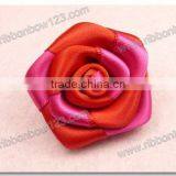Multiple Color Satin Rolled Ribbon Flowers thumbnail-1