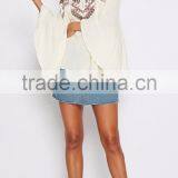 Long Bell Sleevce Stylish Women Tops Latest Saree Blouse Designs thumbnail-2