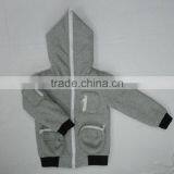 OEM Full Zipper Collar Pocket Hoodie Children Boys Hoodies thumbnail-2