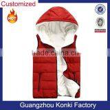 100% Polyester Shell Windproof Winter Warm Work Quilted Womens Vest thumbnail-1