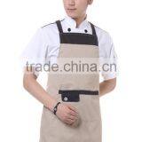 Printed Custom Cotton Kitchen Apron for Chef Factory Supply Directly thumbnail-1