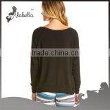 OEM Fitness Clothing Gym Shirt Women Dry Fit Shirt Jersey Long Sleeve Yoga Top thumbnail-2