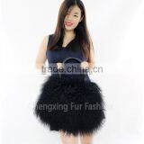 CX-H-24E Real Tibetan Lamb Fur Fashion Bags Ladies Handbags thumbnail-6