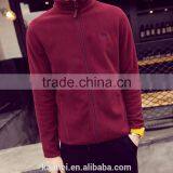 Good Quality Wholesale Customized Unisex Zipper Jacket Polar Fleece Winter Jacket 100% Polyester thumbnail-4