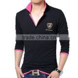Custom Design Sewing Logo Brand Polo Shirt thumbnail-4
