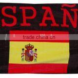 Custom Premium Cotton VelourSpain Flag Print Beach Towel thumbnail-3