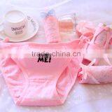 Sexy Lace Young Girl Cute Panties Lady Cotton Pink Underwear E9 thumbnail-4