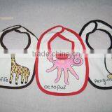Cotton Embroidery Baby Bib