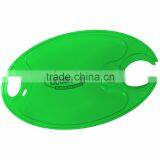 USA Made Party Plate - Holds Hot or Cold Foods, Safely Carries a Stemmed Wine Glass, Plastic Cup or 12 Oz. Beverage Can thumbnail-2