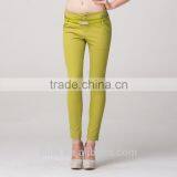 New Design High Waist Tight Korean Style Women Fashion Pants thumbnail-4