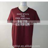 HOT!!!100%cotton Advertising Campaign T-shirt Can Add Your Logo thumbnail-2