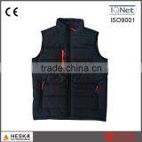 Men's Waistcoat Quilted Padded Waistcoats Sleeveless Jackets for Men thumbnail-1