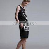 2015 High Quality Men's Vest Men's Tank Top for Sportswear Men's Singlet With Side Zipper thumbnail-3