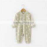 Wholesale Baby Organic Clothing Baby Bodysuit Organic Cotton Baby Romper Set thumbnail-1