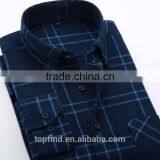 Wholesale Custom Plaid Flannel Shirt for Men thumbnail-1
