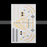 OEM Body Art Multicolor Mixed Pattern Removable Waterproof Metallic Buy Temporary Tattoo Sticker Online thumbnail-2