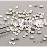 White Opal Nail Art Glass Rhinestone Silver Flat Back Rhinestones thumbnail-3