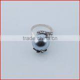 Fashion Imitation Pearl Ring thumbnail-1