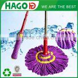 Plastic Aluminum Stainless Steel Handle Twist Microfiber Mop Head thumbnail-2