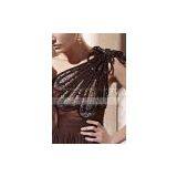 Sell Coniefox 2012 Elegant Brown Bridesmaid Dress With Butterfly Knot 81263 thumbnail-2