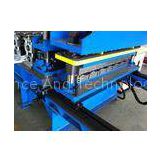 18 Stations/0.3-0.5mm Roof Tile Cold Roll Forming Machine Hydraulic Automatic Cutting