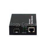 10 / 100Mbps Fiber Optic Media Converter , SFP To RJ45 Converter thumbnail-1