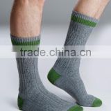 Bavarian Short Sock (Grey- Green )