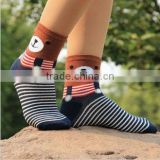 New Tip Top Promotion panda Multi-Color Princess Gothic Cotton Chain Tied Cute Happy Bear Women Socks