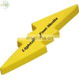PU Foam Toy Custom Logo Lightning Bolt Stress Reliever Publicidad Ever Promos