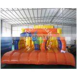 Orange Inflatable Obstacle Course/custom Inflatable Obstacle Course for Sale