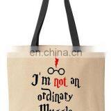 Hot Sale High Quality Plain Cotton Tote Bag thumbnail-5