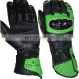 Genuine Leather Gloves Racing Gloves Motorcycle Gloves Gauntlet Gloves Motorbike Gloves Sports Gloves 2017 thumbnail-1