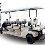 New Arrival: Cheap Electric Carts for Sale, 12 Seater Electric Sightseeing Cars With Rear Seat Kit or Rear Cargo Box thumbnail-1