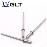 Galvanized Steel Countersunk Head Aluminum Steel Single Head Rivets 6 mm