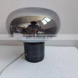 Bedroom Table Lamp Marble Base Table Lamp With Glass Cover