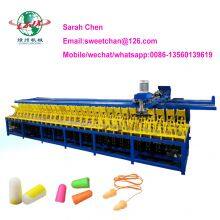 Noise reduction pu sponge ear plug machine automatic safety foam earplug injection production line