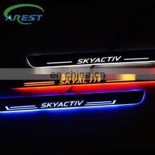 LED Door Sill Plate Streamed Light for Mazda 3 2015 2016 2017- 2020 Door Scuff Plate Welcome Pedal Protector Car Accessories thumbnail-1