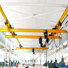 2T Span 12m Suspended Single Girder Eot Crane Remote Control Single Speed,Electric Hoist Suspension Crane thumbnail-3