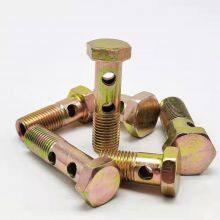 High Pressure Metric Screw Banjo Bolt M12 Hollow Screw Bolt thumbnail-1