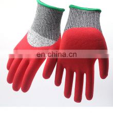 CE Anti-cut Gloves Level 5 Cut Gloves Resistant Nitrile Cut Resistant Gloves