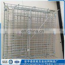 Metal Turnover Box ,stackable Wire Mesh Container,metal Wire Mesh Stacking Basket thumbnail-4