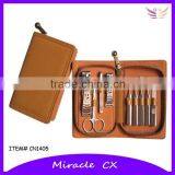 9pcs Yellow Manicure Set New Year Gift Set