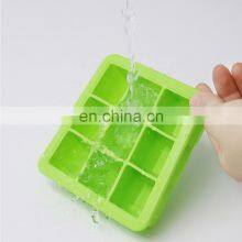 Reusable Silicone 9-Ice Cube Molds With Spill-Resistant Removable Lid, Flexible and Odorless, for Whiskey and Cocktails thumbnail-3