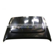 Black Steel Hood Cover for Jeep for for Wrangler JK thumbnail-4