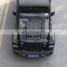 Decoration Board for Jeep Wrangler JL Auto Parts Auto Accessories Car Hood Scoop Cover