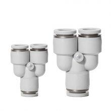 PY Series 3 Way Plastic Pneumatic Hose Air Tube Compact One Touch Fittings thumbnail-4