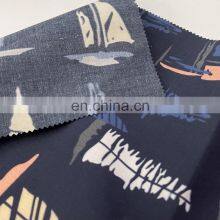 New Trendy 63%Viscose 37%cotton Fabric Printed Fabric
