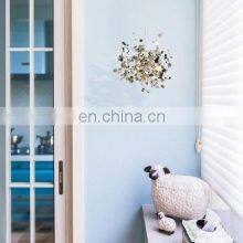 Indoor Dandelion Crystal Pendant Lights Luxury LED Gold Chandeliers Hanging Lamps thumbnail-2
