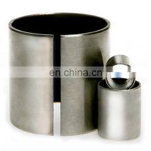PAP 10 Steel DU Sleeve Self Lubricating Oilless Metal PTFE Bush Oil Sliding Bushing Bearing thumbnail-1