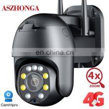 5MP IP Camera Wireless 4G 4X Zoom Security Outdoor PTZ HD CCTV Dome Surveillance Cam Motion Tracking CamHipro thumbnail-2